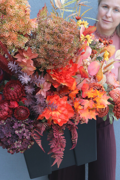 Septiembre Saute, jesienna dekoracja do twojej donicy