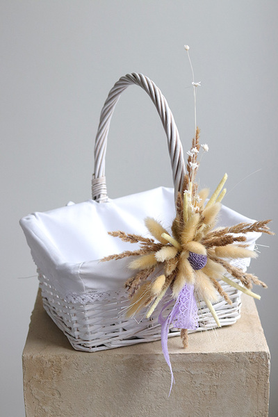 Domovy, dekorowany koszyczek wielkanocny, wys.30cm 