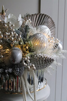 Landia Silver Lux, zimowa kompozycja w osłonce LED