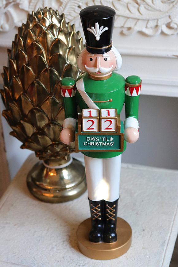 Andersen Calender, figurka bożonarodzeniowa dziadek do orzechów