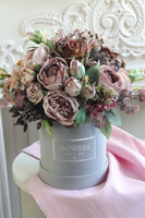 Gloriana Cappuccino, flowerbox welurowy