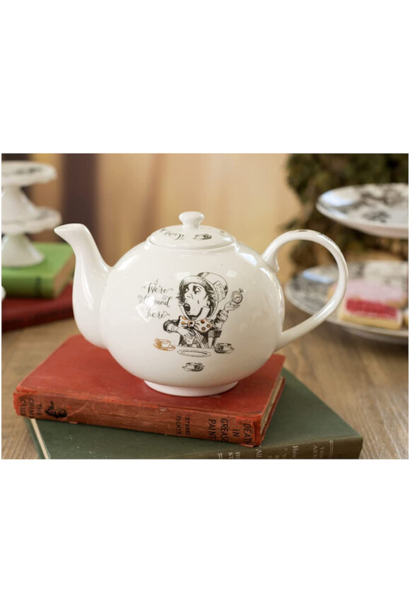 Alice in Wonderland, porcelanowy dzbanek