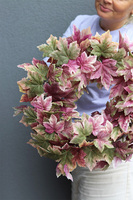 Jesienne Rumieńce, jesienny wianek na drzwi