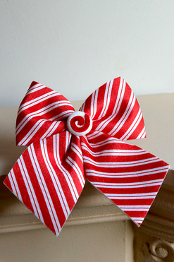 OD RĘKI Candy Rush, słodka kokarda zawieszka, kpl.12szt, wym.26x23cm