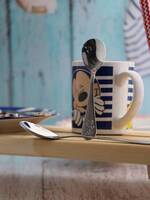 OD RĘKI Florina Teddy, zestaw sztućców dla dziecka, 4 elementy 