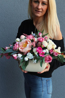 Freggato Pink, kompozycja kwiatowa