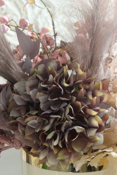 Jesień u Progu, jesienna kompozycja w naczyniu glamour