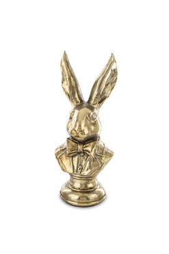Zając Arystokrata A, figurka zajączek wielkanocny, złoty, wys.48cm