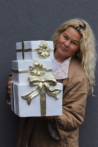 Xmas Glamour, figurka świąteczna prezent