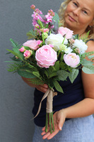 Pink Lussano, bukiet nagrobny