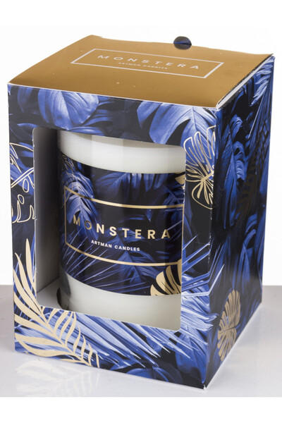 Monstera Blue świeca zapachowa tendom.pl	