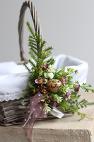 Gefera, dekorowany koszyczek wielkanocny