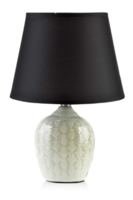 lampa stołowa z ceramiczną podstawą, Letti Beige A, wys.30cm
