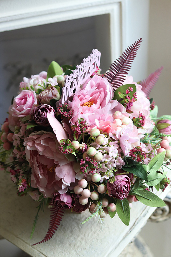 Dzień Babci i Dziadka Koperto Bela, wiosenny flowerbox, wym.25x30cm