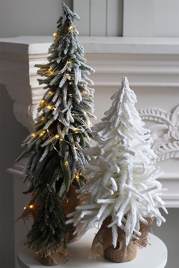 White Snow LED, dekoracja świąteczna choinka