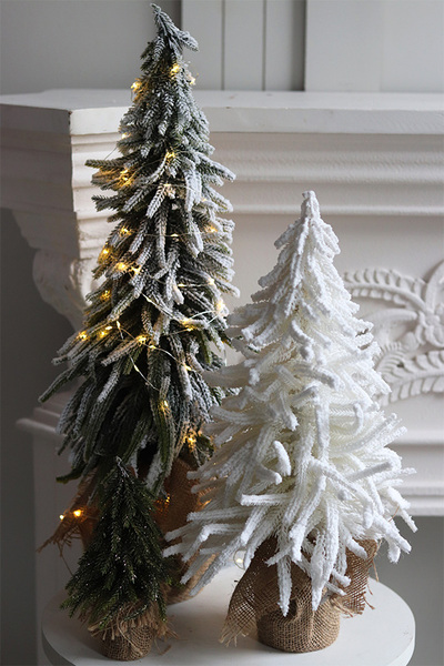 White Snow LED, dekoracja świąteczna choinka