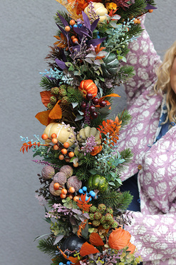 Mudella Autumn, barwna girlanda jesienna, dł.160cm 