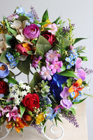 Antosia kwiatowy wianek na drzwi