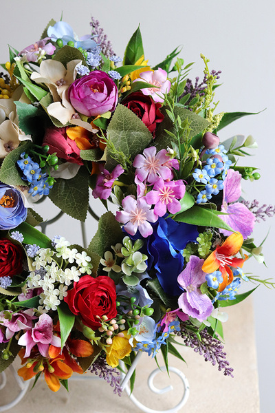 Antosia kwiatowy wianek na drzwi