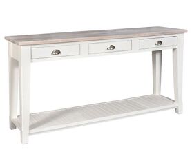 konsola z szufladami Bristol White, wym.160x45x80cm