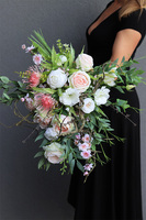 Felicja, bukiet nagrobny we wkładzie, wys.55cm 