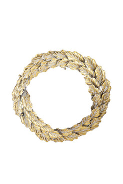 Xmas Bells, świąteczny wianek metalowy, śr.55cm