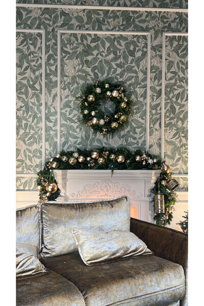 Christmas Apart Gold, komplet dekoracji świątecznych