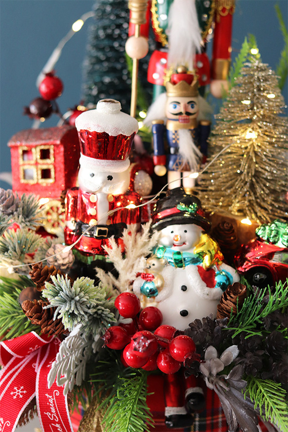 flowerbox świąteczny, Dziadek do Orzechów Big