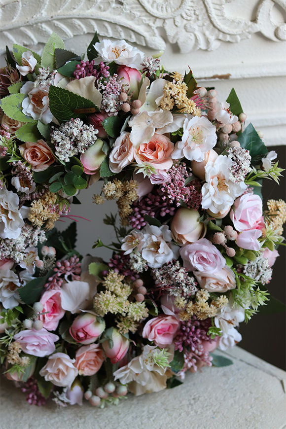 Selena, wiosenny wianek na drzwi