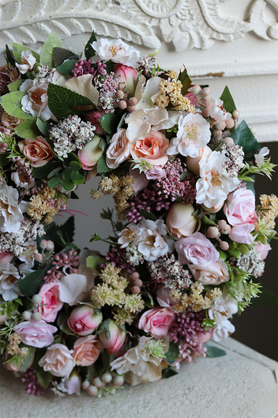 Selena, wiosenny wianek na drzwi