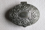 Kleopatra, owalne puzderko / szkatułka na biżuterię, wym.3.5x8.5x6.5cm