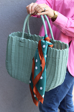 torba koszyk na zakupy, Shopperka A, wym.28x42x13cm