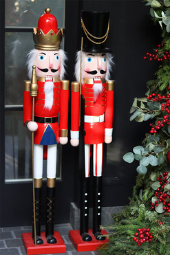 Dziadek do orzechów, XXL, wersja A z czapą, 1szt. wys.120cm 