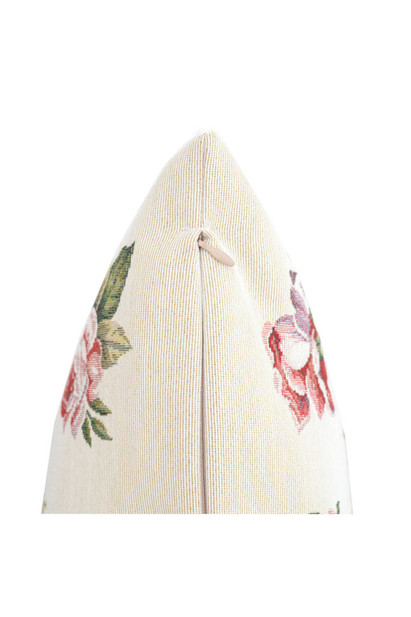 Rose Palace Beige, poszewka gobelinowa dwustronna