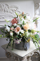  Ballerina, welurowy flowerbox z kwiatami