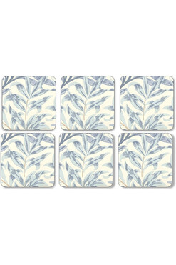 Willow Bough Blue, podkładki korkowe, małe, 6szt
