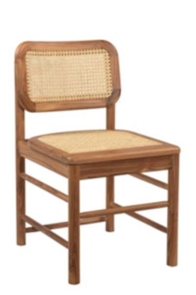 Bari 2, krzesło z drewna tekowego