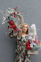 Berenika Red, kompozycja nagrobna w naczyniu