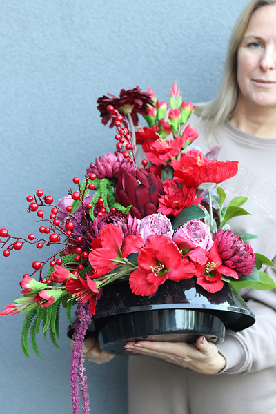 Czerwona Poświata, zestaw dekoracji nagrobnych