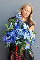 Blue Berra, komplet dekoracji nagrobnych