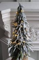 White Snow LED, dekoracja świąteczna choinka