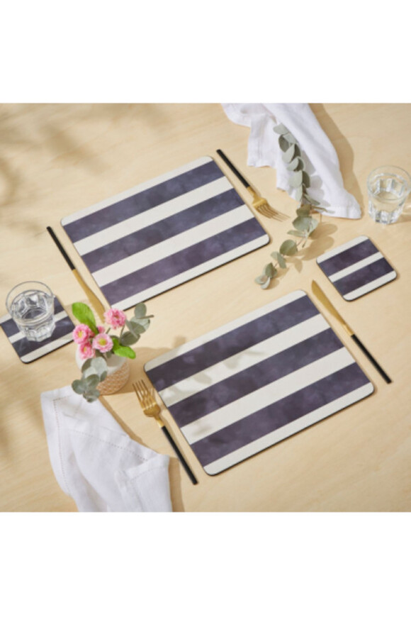 Mono Stripe podkładki korkowe małe - Pimpernel tendom.pl