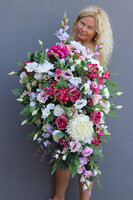 Amaranita, duża wiązanka nagrobna