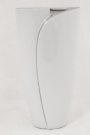 Arco White, wazon ceramiczny, wym.29.5x16x16cm