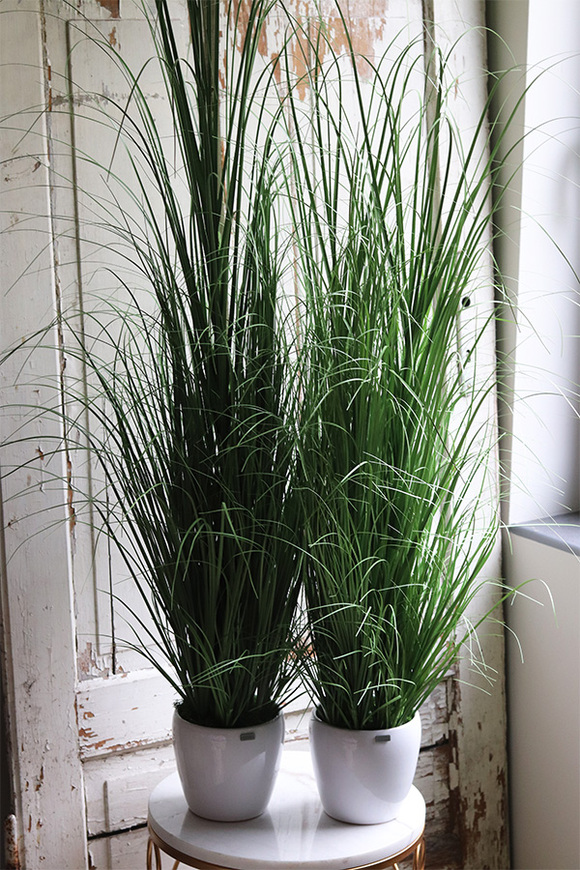 Bielloni Macarena, sztuczna trawa w donicy, wys.125cm 