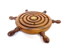 elegancka gra zręcznościowa Kulki w Labiryncie, śr.22,5cm