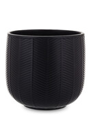 Nerona osłonka czarna doniczka