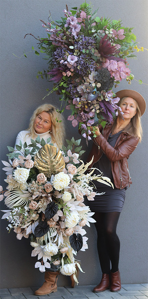 Mortario Glamour, okazała wiązanka nagrobna