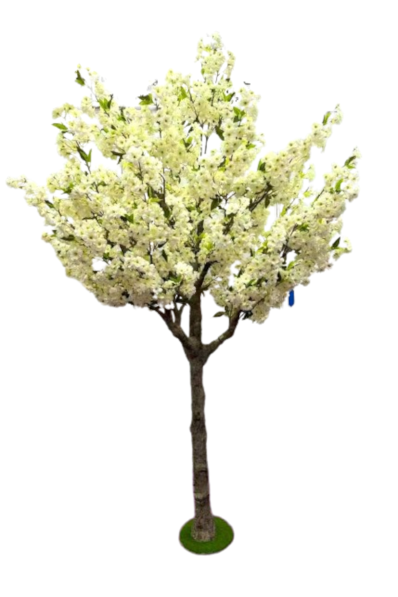 Kwitnąca Wiśnia, sztuczna roślina w doniczce