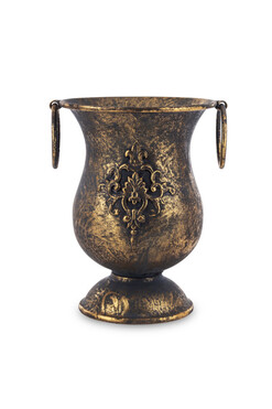 Heidel, metalowa osłonka puchar, wym.19.5x16x13cm